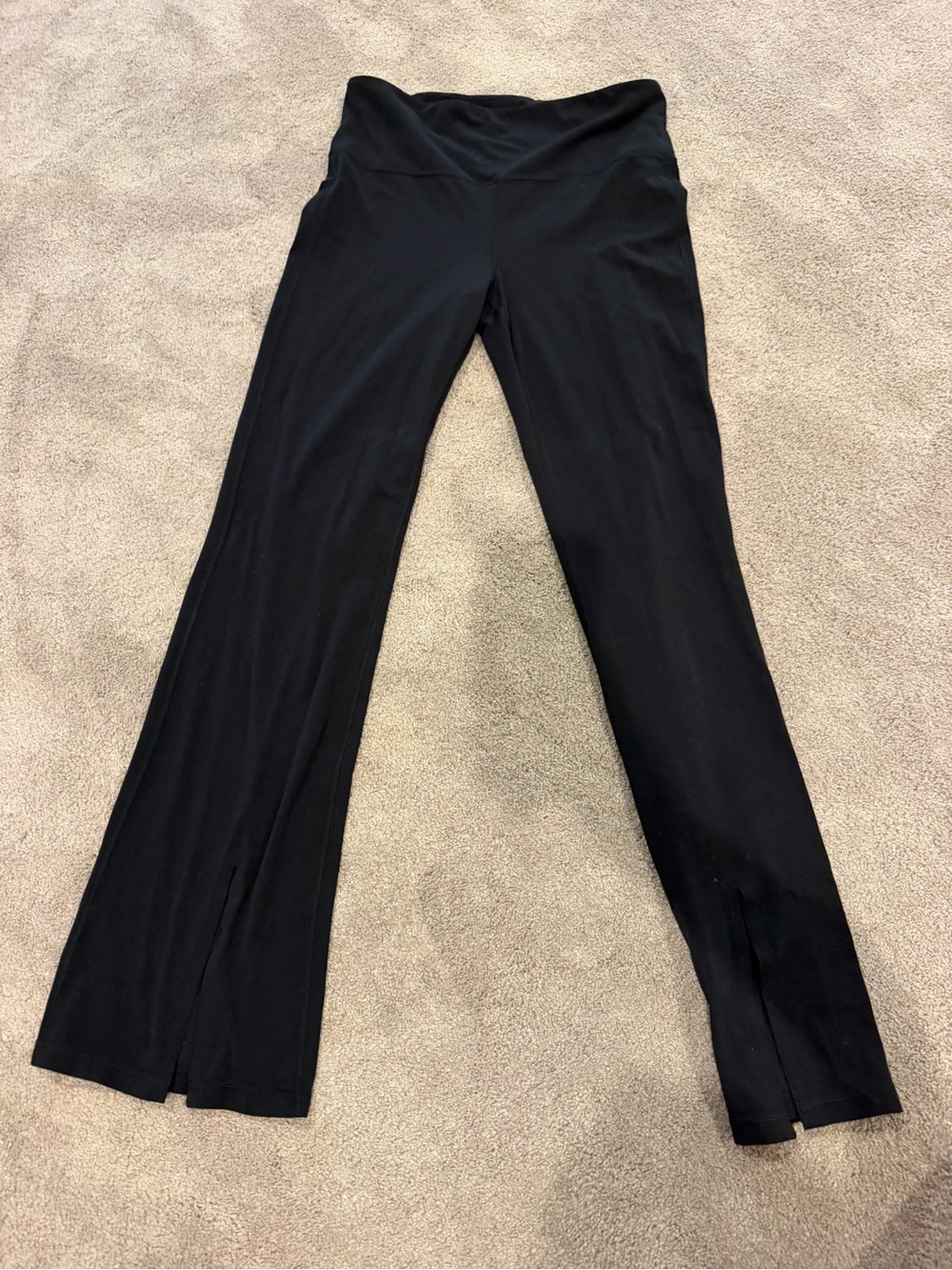 Athleta Black Boot-Cut Flare Pants